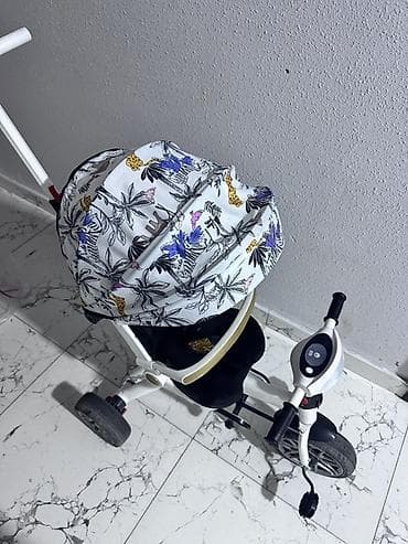 Uşaq üçtəkərli velosipedi – valideyn idarəetməsi ilə - Rəng — 1