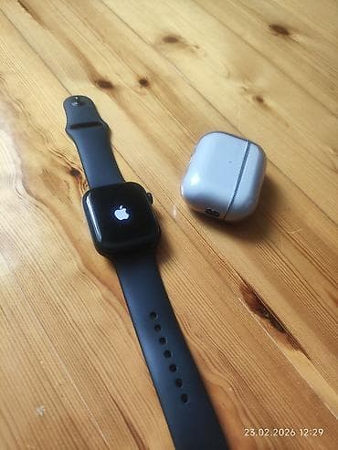 Smart qolbaqlar: Smart saat, Apple, rəng - Qara — 1