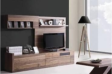 TV altlığı: İşlənmiş, Düz TV altlığı, Polkalı, Laminat — 1