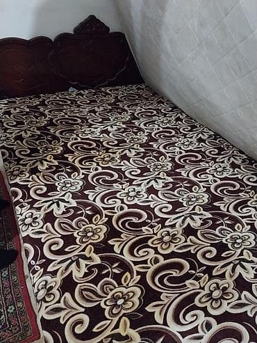 Yataq üçün İşlənmiş rəng - Qəhvəyi Yataq örtüyü, Ünvandan götürmə