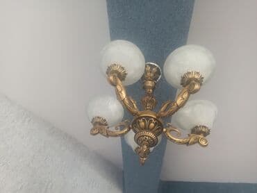 Led çilçıraqlar: Çılçıraq, 5 lampa, Metal — 1