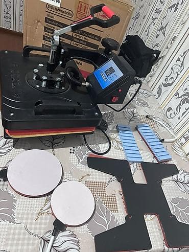 force acar desti: Istilik pressi – sublimasiya və termotransfer üçün Məhsul təsviri: - — 1