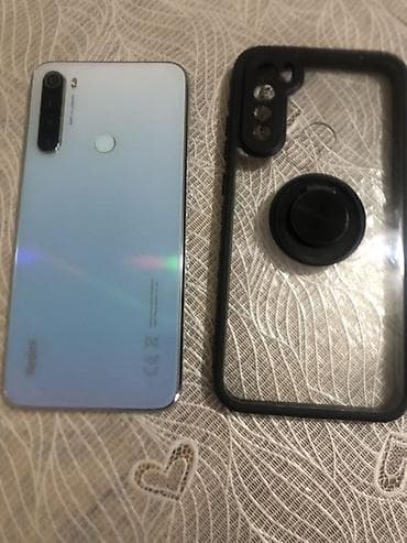 nar kontur gondermek: Redmi Note 8, 32 GB, rəng - Mavi, Barmaq izi — 1