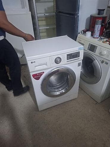 12 volt mator: Paltaryuyan maşın LG, 6 kq, İşlənmiş, Avtomat, Qurutma var — 1