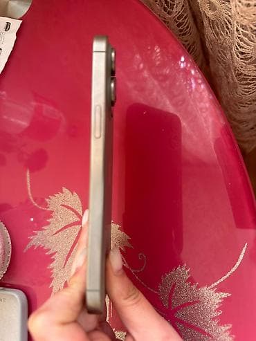 iphone 13 14: IPhone 15 Pro Max, 256 GB, Desert Titanium, Qırıq — 6