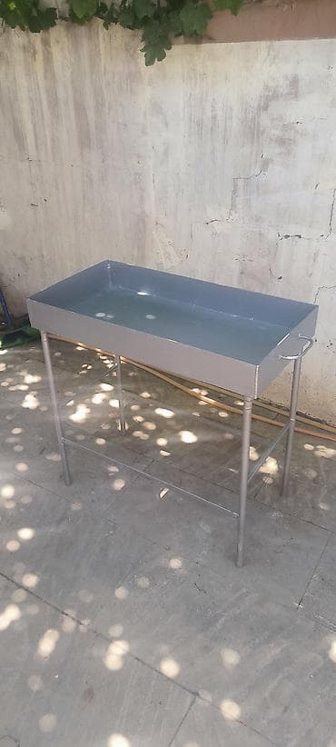 kebab: Manqal . Ölçüsü 80 × 40 . Hündürlüyü 80 . Yeni düzəlib və — 2
