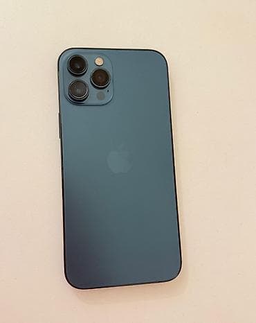 iphone 14 pro islenmis: IPhone 12 Pro Max, 256 GB, Sierra Blue, Barmaq izi, Face ID — 7