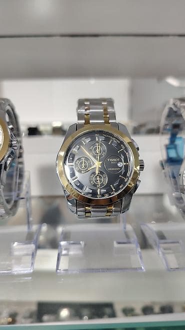 часы tissot: Tissot Chronograph kişi qol saatı - Korpus: paslanmayan polad, iki — 5
