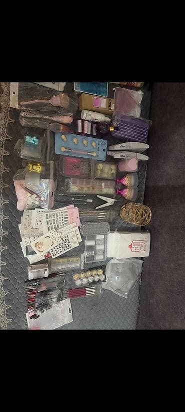 Peşəkar manikür/pedikür və dırnaq dizaynı üçün tam dəst Komplektin — 2