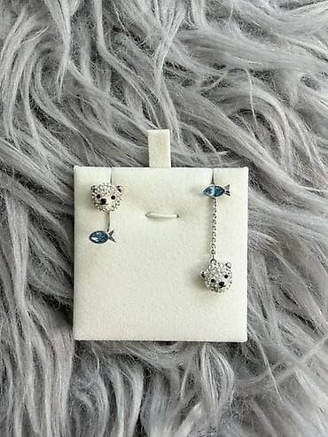 Ювелирные изделия: Серьги, Swarovski, Самовывоз — 1