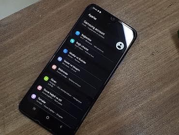 samsun a80: Samsung Galaxy A03s, 32 GB, rəng - Göy, İki sim kartlı, Face ID, Düyməli — 5