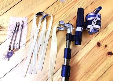 Teleskopik qarmaqlı balıq ovlama dəsti – elastik bantlı oxatma — 8