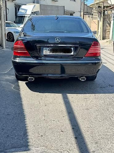l200 disk: Mercedes-Benz S-Class (W220), s350 qara sedan Xüsusiyyətlər: - Kuzov — 4