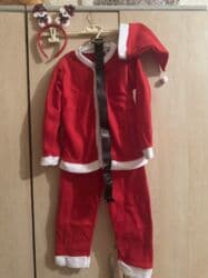 5 6yaş: Şaxta baba kostyumu, 5 - 6 yaş, Yeni — 2