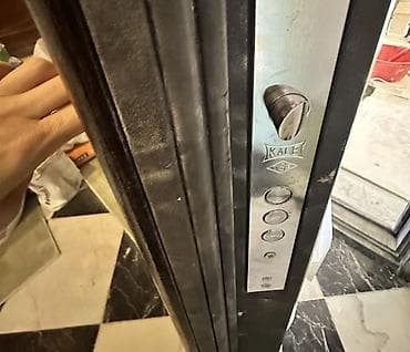 qapi dəmir: Dəmir giriş qapısı – ikiüzlü model KALE - Material: polad/dəmir — 7