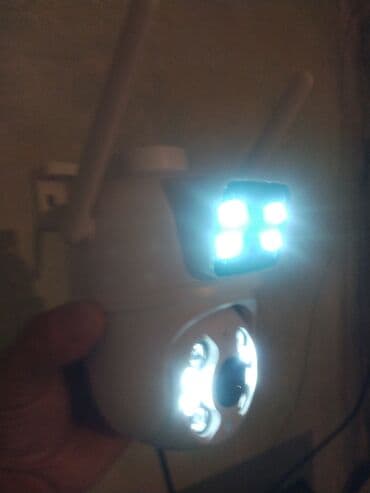 камера видеонаблюдения: WİFİ KAMERA Ajax tərəfindən istehsal edilmiş silindrik formalı — 11