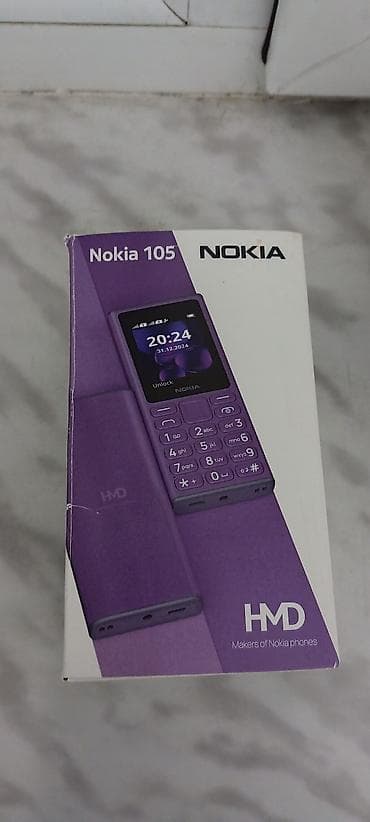 nokia yeni: Nokia 105 4G, rəng - Bənövşəyi, Düyməli — 1