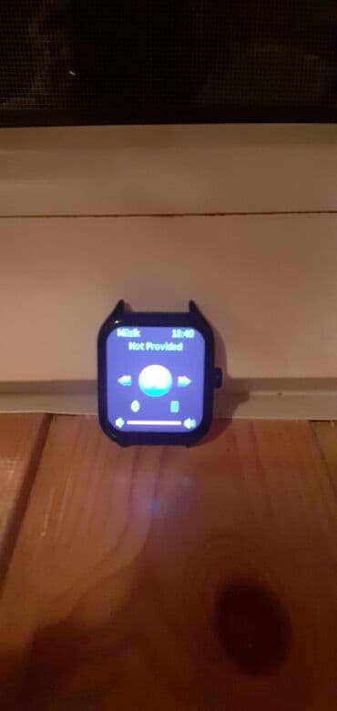 qizil qol saatlari satisi: Yeni, Smart saat, Sensor ekran, rəng - Qara — 6