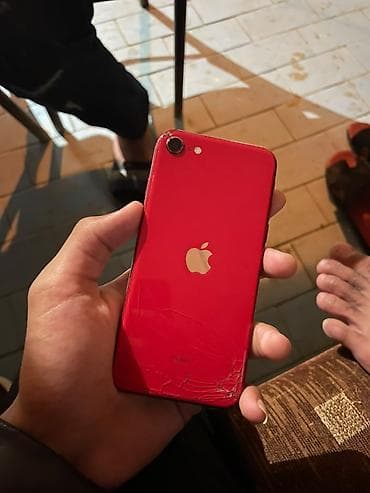 iphone mini: IPhone SE 2020, 64 GB, Qırmızı, Barmaq izi — 6
