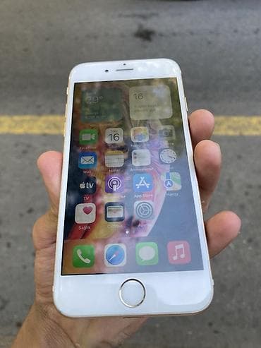 apple komputer: IPhone 6s, 16 GB, Ağ, Barmaq izi — 4