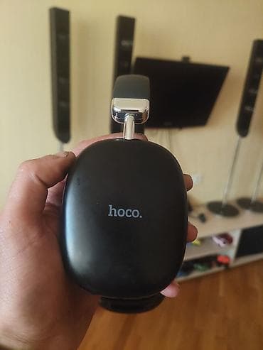 Yeni Simsiz (Bluetooth) Qulaqcıqlar, Hoco, rəng - Qara — 3