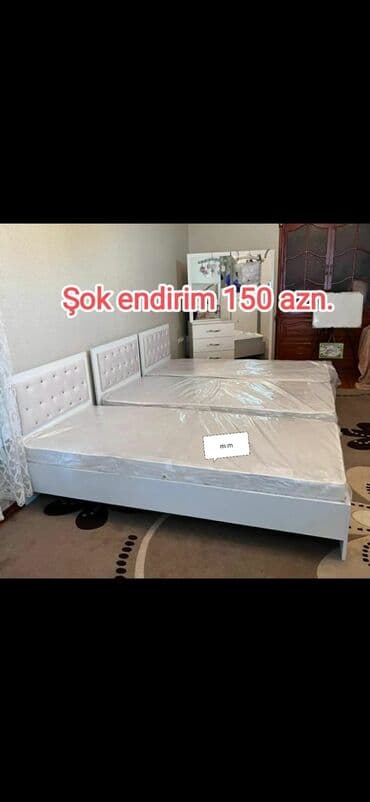 софа кровать: Yeni, Təknəfərlik çarpayı, Bazasız, Matras ilə, Siyirməsiz, Azərbaycan — 1