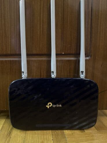 Elektron kitablar: TP-Link Wi‑Fi router - Model: TP-Link (3 antenalı versiya) - Rəng — 2