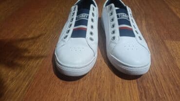 qadın krosovkaları yay üçün: Ölçü: 38, rəng - Ağ, İşlənmiş — 10