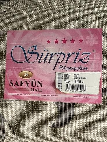 xalça 2 3: Safyün Halı – “Sürpriz” kolleksiyası xalça - Material: 100% — 2