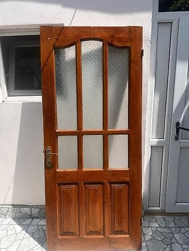 seyfi qapi: Şüşəli taxta otaq qapısı - 3 ədəd Qapı yaxşı vəziyyətdədir — 1