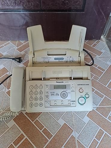 Digər ofis texnikası: Faks aparati 45 manat — 2