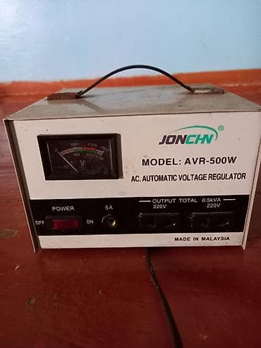 İşlənmiş, Ev üçün, 1 faza, Gərginliy stabilizatoru, 220 V