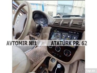 masin manitorlarin satisi: "mercedes ml163" android monitoru bundan başqa hər növ avtomobi̇l — 1