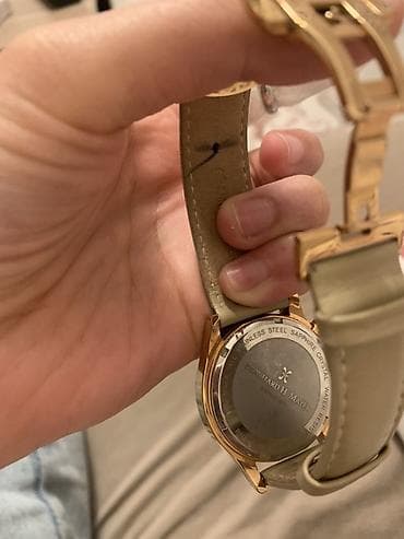 Смарт браслеты: Б/у, Наручные часы, Bernhard Mayer, цвет - Золотой — 4