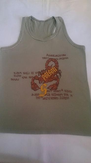 Комплекты одежды: Майка (Турция) цвета хаки на 15-16 лет — 1