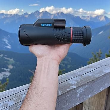 Monocular Eyebre 10-20x50mm Qablı. Aydın və parlaq təsvirə zəmanət