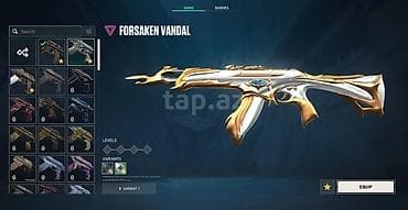 valorant: VALORANT TR Hesab 273 lvl Plat İçindəki skinlər: - Prelude to Chaos — 4