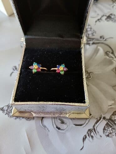 Qızıl alışı: Sırğa, Sarı qızıl, 585 Əyar, 163 g — 2