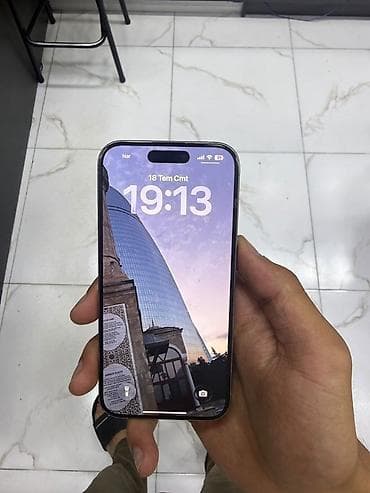 iphone 15 satış: IPhone 15 Pro, White Titanium, Face ID — 4