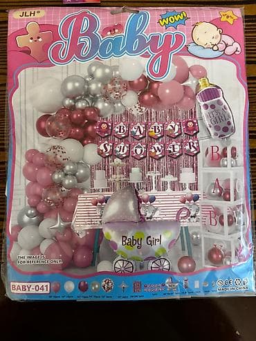 Baby show ucun dekor warlar,yapiwqanlarmen geldim dekoru,it’s a girl lalafo.az -da Baby show ucun dekor warlar,yapiwqanlarmen geldim dekoru,it’s a girl