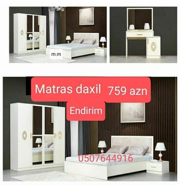 ev qapiları: İkinəfərlik çarpayı, Azərbaycan, Yeni — 8