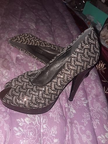 Tuflilər, Ölçü: 38, rəng - Bej, İşlənmiş — 4