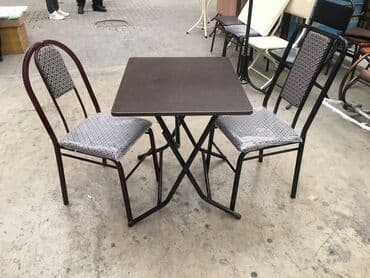 кресло качалка купить в баку: Новый, Прямоугольный стол, 2 стула, Складной чемодан, Со стульями, Дерево, Азербайджан — 1