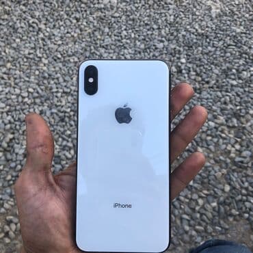 iphone x arxa şüşə qiyməti: IPhone X, 64 GB, Ağ, Face ID — 1