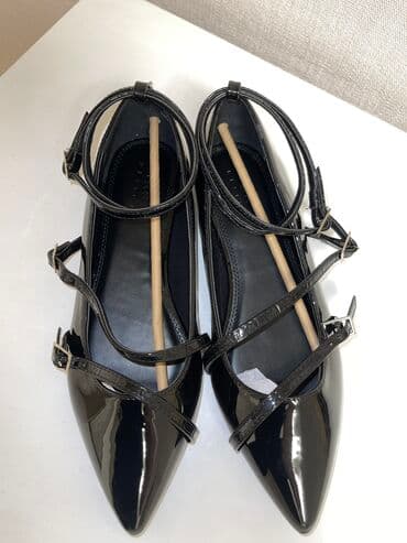 4xl nece razmerdi: Tuflilər, Ölçü: 40, rəng - Qara, Yeni — 3