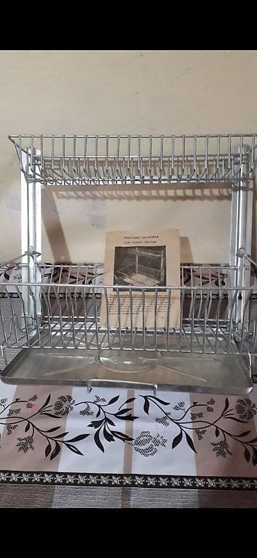 Divar tipli ikiqat qab-qacaq quruducu rəf - Material: metaldan