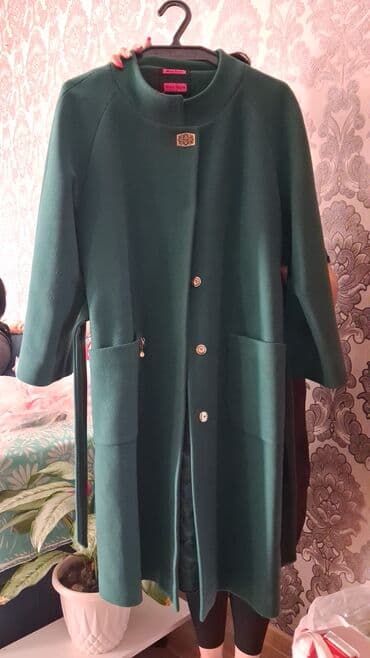 Cinslər: Palto, XL, rəng - Yaşıl — 1