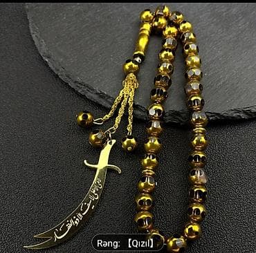 Наручные часы: Metallic parıltılı təsbeh – “Qızıl” rəng - Rəng: Qızıl (şəkildə — 1