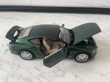 Maket avtomobil – metal die-cast model - Korpus: yaşıl metalik rəng — 1