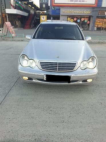 masin bazari az: Mercedes-Benz C-Class sedan - Korpus: sedan, gümüşü rəng - Kuzov — 2